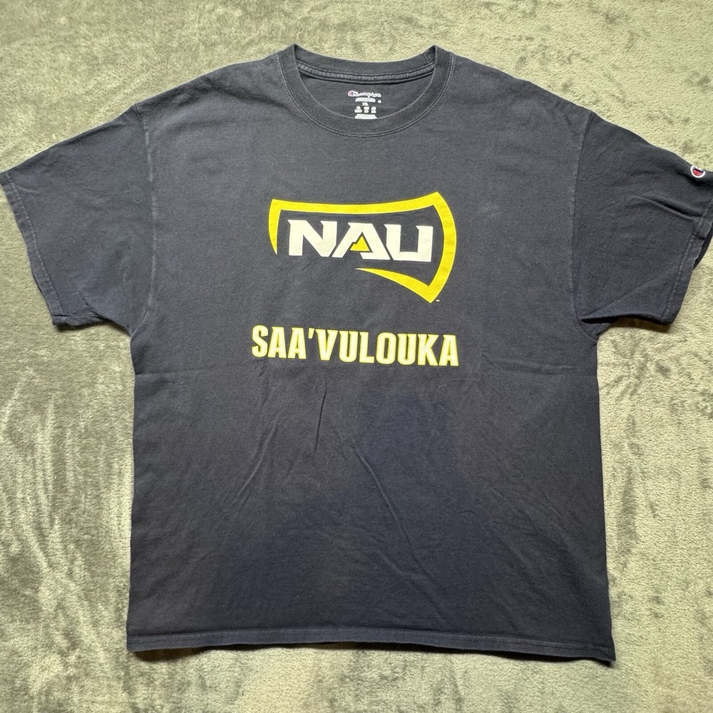 Northern Arizona Lumberjack in Hopi‎ Short Sleeve T-Shirt XL NAU Native American